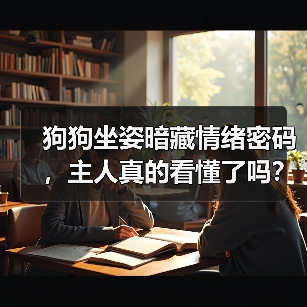 狗狗坐姿暗藏情绪密码，主人真的看懂了吗？(图4)