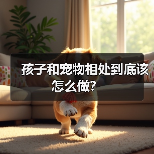 孩子和宠物相处到底该怎么做？ - 辰飞雨新生家伴