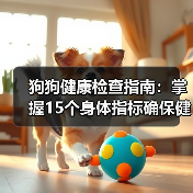 狗狗健康检查指南：掌握15个身体指标确保