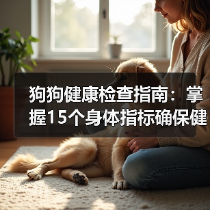 狗狗健康检查指南:掌握15个身体指标确保健康(图3) 狗狗健康检查指南:掌握15个身体指标确保健康(图3)