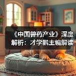 《中国兽药产业》深度解析：才学鹏主编解读行业趋势 - 辰飞雨新生家伴