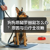 狗狗后腿罗圈腿怎么办？原因与治疗全攻略