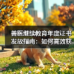 兽医继续教育年度证书发放指南:如何高效获取及兑换攻略?(图3) 兽医继续教育年度证书发放指南:如何高效获取及兑换攻略?(图3)