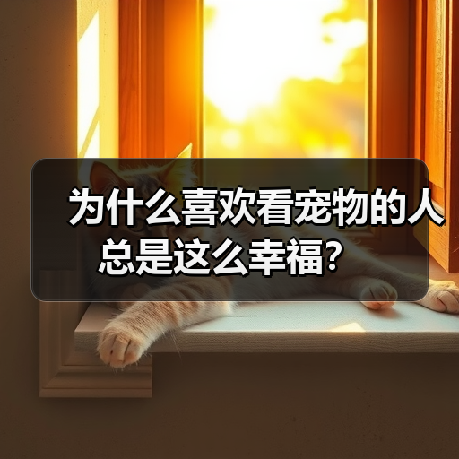 为什么喜欢看宠物的人总是这么幸福?(图1) 为什么喜欢看宠物的人总是这么幸福?(图1)
