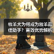 牧羊犬为何成为放羊最佳助手？高效优势解析(图2)