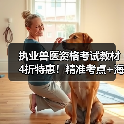 执业兽医资格考试教材4折特惠！精准考点+海量题库高效备考指南(图1)
