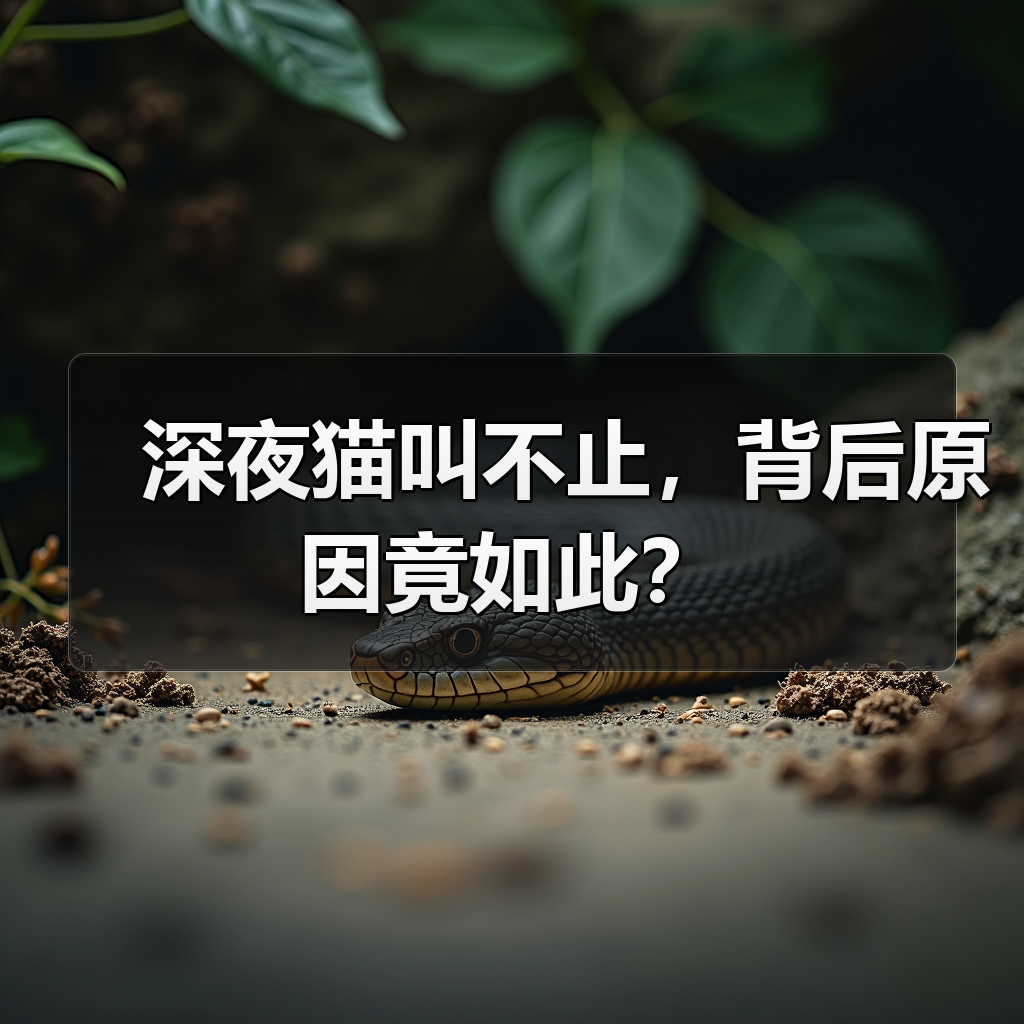 深夜猫叫不止，背后原因竟如此？(图1)