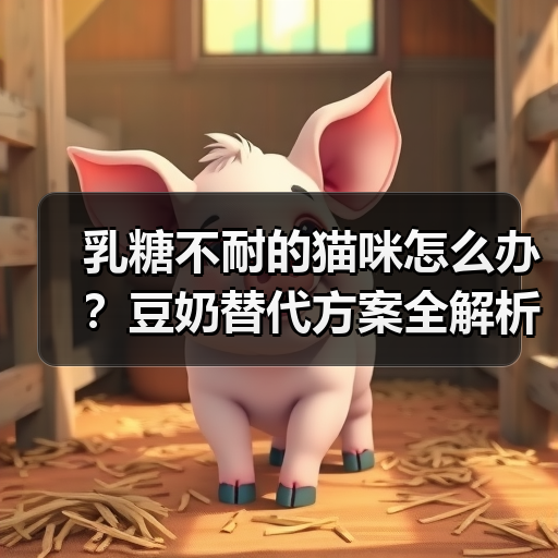 乳糖不耐的猫咪怎么办？豆奶替代方案全解析(图2)