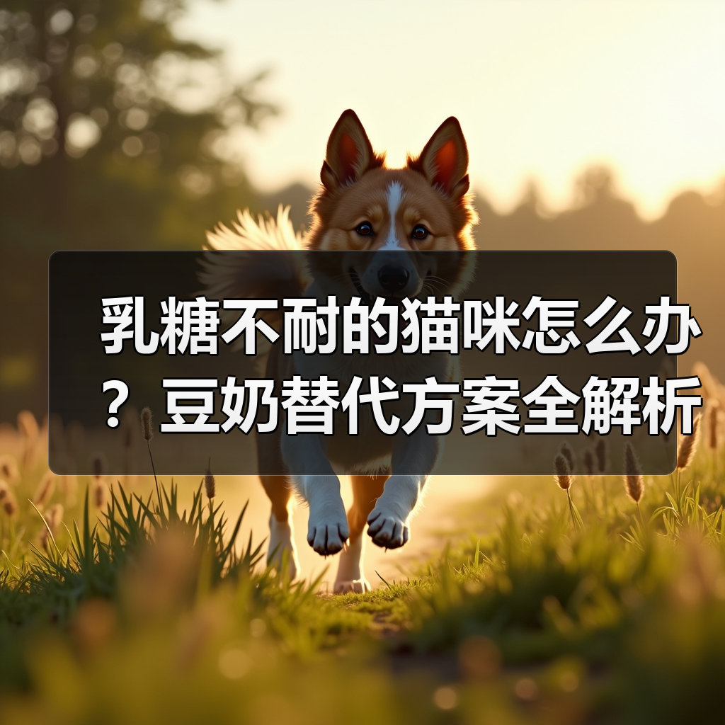 乳糖不耐的猫咪怎么办？豆奶替代方案全解析(图3)