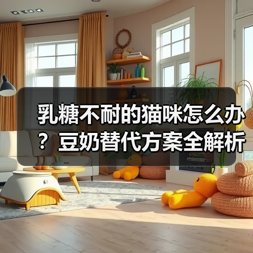 乳糖不耐的猫咪怎么办？豆奶替代方案全解析(图4)
