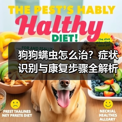狗狗螨虫怎么治?症状识别与康复步骤全解析(图2) 狗狗螨虫怎么治?症状识别与康复步骤全解析(图2)