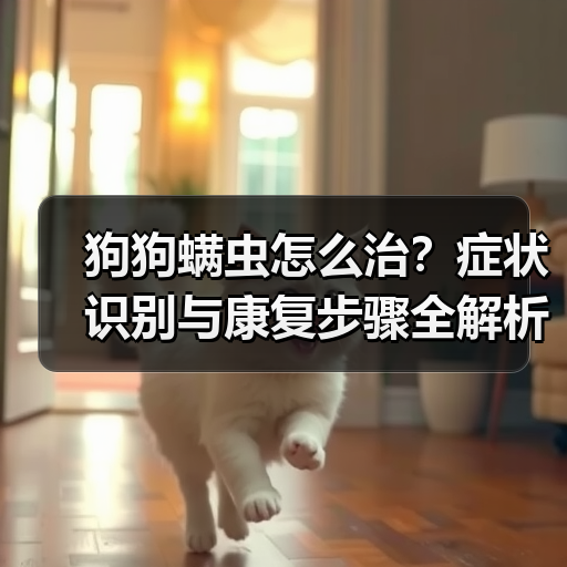狗狗螨虫怎么治?症状识别与康复步骤全解析(图3) 狗狗螨虫怎么治?症状识别与康复步骤全解析(图3)