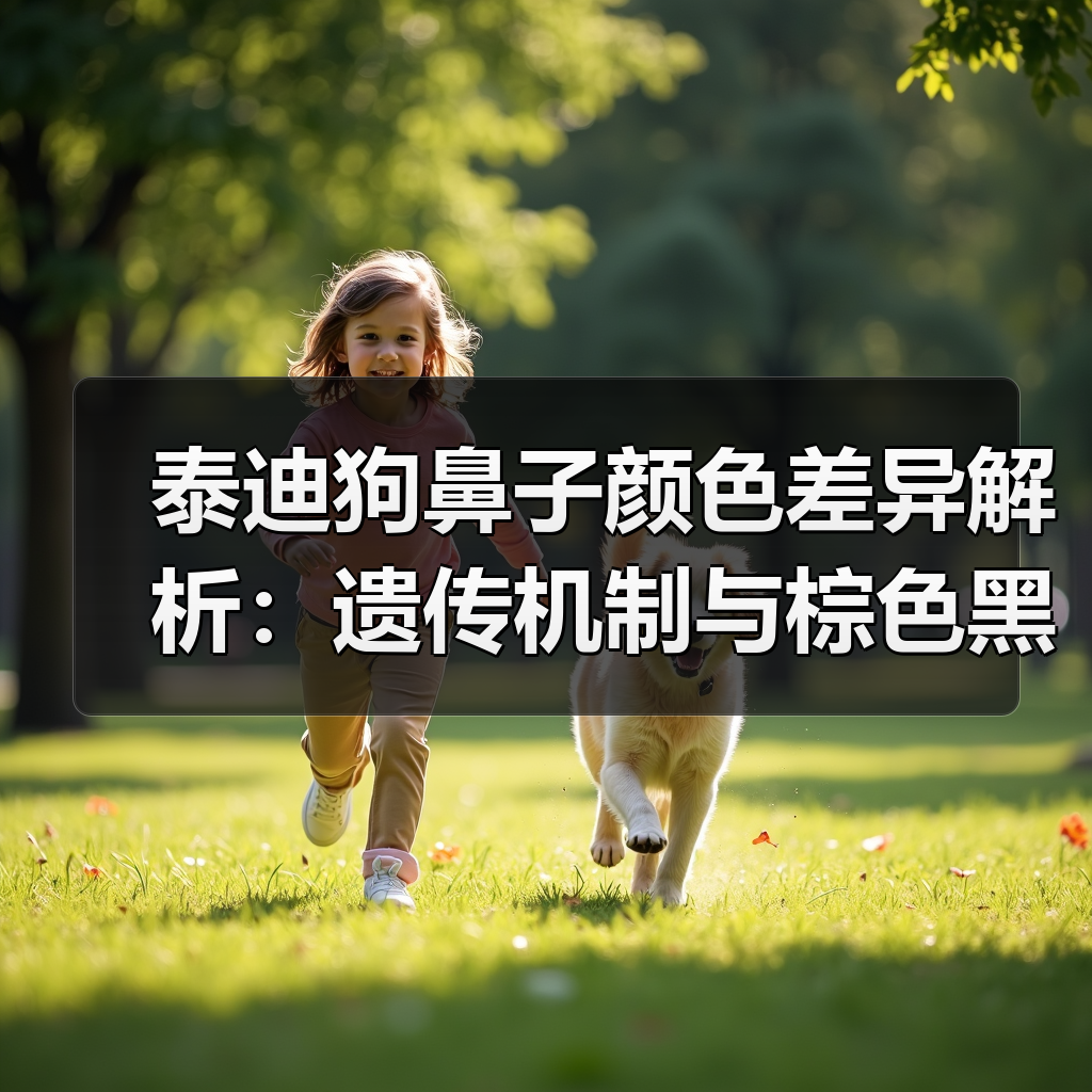 泰迪狗鼻子颜色差异解析：遗传机制与棕色黑