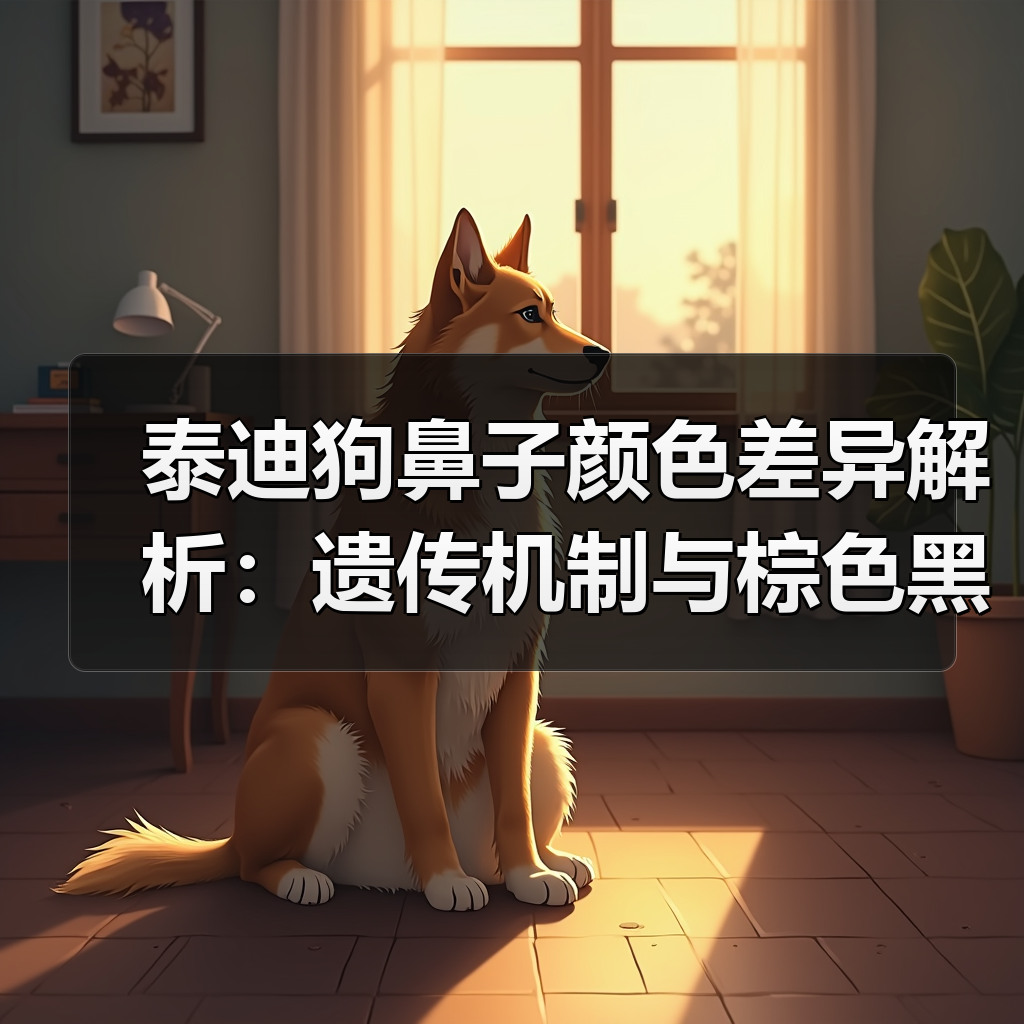 泰迪狗鼻子颜色差异解析:遗传机制与棕色黑色对比(图2) 泰迪狗鼻子颜色差异解析:遗传机制与棕色黑色对比(图2)
