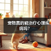 宠物真的能治疗心理疾病吗?(图1) 宠物真的能治疗心理疾病吗?(图1)