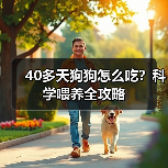 40多天狗狗怎么吃？科学喂养全攻略(图1)