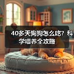 40多天狗狗怎么吃？科学喂养全攻略(图2)