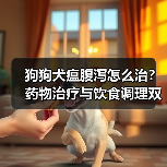 狗狗犬瘟腹泻怎么治？药物治疗与饮食调理双管齐下(图4)