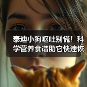 泰迪小狗呕吐别慌！科学营养食谱助它快速恢复(图1)