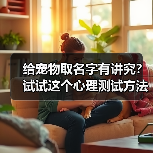 给宠物取名字有讲究？试试这个心理测试方法(图1)