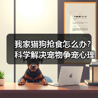 我家猫狗抢食怎么办？科学解决宠物争宠心理问题(图3)