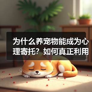 为什么养宠物能成为心理寄托?如何真正利用它?(图4) 为什么养宠物能成为心理寄托?如何真正利用它?(图4)