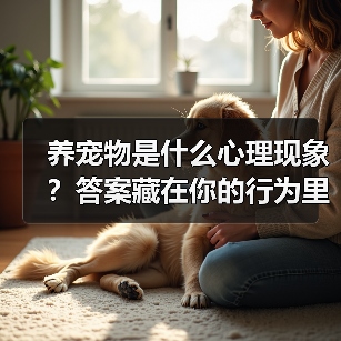 养宠物是什么心理现象?答案藏在你的行为里(图3) 养宠物是什么心理现象?答案藏在你的行为里(图3)