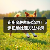 狗狗腿伤如何急救?5步正确处理方法详解(图3) 狗狗腿伤如何急救?5步正确处理方法详解(图3)