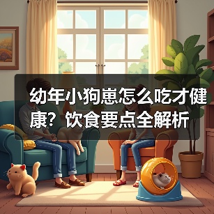 幼年小狗崽怎么吃才健康？饮食要点全解析(图3)