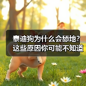 泰迪狗为什么会舔地？这些原因你可能不知道(图2)