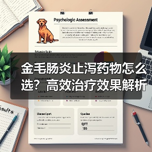 金毛肠炎止泻药物怎么选？高效治疗效果解析(图1)