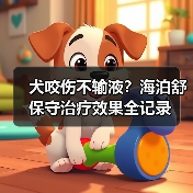 犬咬伤不输液?海泊舒保守治疗效果全记录(图3) 犬咬伤不输液?海泊舒保守治疗效果全记录(图2)