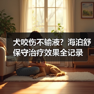 犬咬伤不输液?海泊舒保守治疗效果全记录(图4) 犬咬伤不输液?海泊舒保守治疗效果全记录(图3)