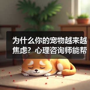 为什么你的宠物越来越焦虑?心理咨询师能帮上忙吗?(图1) 为什么你的宠物越来越焦虑?心理咨询师能帮上忙吗?(图1)