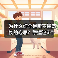 为什么你总是听不懂宠物的心思？掌握这3个技巧轻松沟通 - 辰飞雨新生家伴