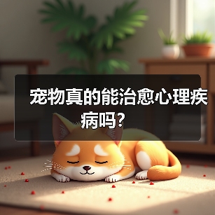 宠物真的能治愈心理疾病吗?(图1) 宠物真的能治愈心理疾病吗?(图1)