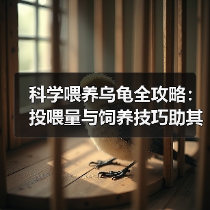 科学喂养乌龟全攻略：投喂量与饲养技巧助其健康快乐成长(图3)