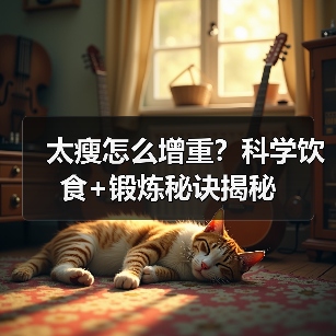 太瘦怎么增重？科学饮食+锻炼秘诀揭秘(图4)