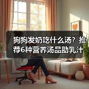 狗狗发奶吃什么汤？推荐6种营养汤品助乳汁充足(图1)