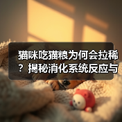 猫咪吃猫粮为何会拉稀？揭秘消化系统反应与应对之道(图4)