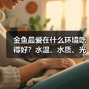 金鱼最爱在什么环境吃得好？水温、水质、光照全解析(图3)