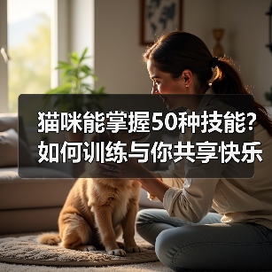 猫咪能掌握50种技能？如何训练与你共享快乐？(图2)