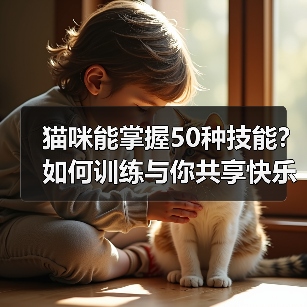 猫咪能掌握50种技能？如何训练与你共享快乐？(图1)