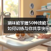 猫咪能掌握50种技能？如何训练与你共享快乐？(图4)