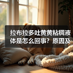 拉布拉多吐黄黄粘稠液体是怎么回事？原因及处理方法(图4)