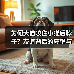 为何大猫咬住小猫后脖子？友谊背后的守望与信任(图2)