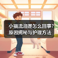 小猫流泪是怎么回事？原因揭秘与护理方法(图2)