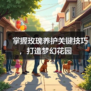 掌握玫瑰养护关键技巧，打造梦幻花园(图1)