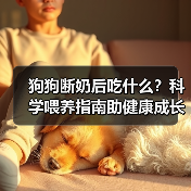 狗狗断奶后吃什么？科学喂养指南助健康成长(图1)