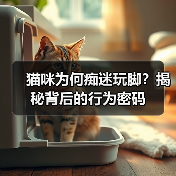 猫咪为何痴迷玩脚？揭秘背后的行为密码(图1)